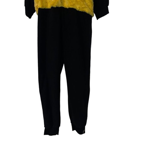 Xhilaration Bee Pajamas Costume Unionsuit Womens M L PJs Hooded Winter - Picture 5 of 10